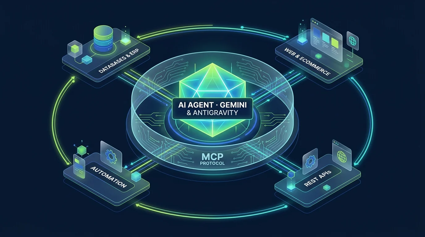 Desarrollo de Agentes de Inteligencia Artificial en Girona con Protocolo MCP, Google Gemini y Antigravity