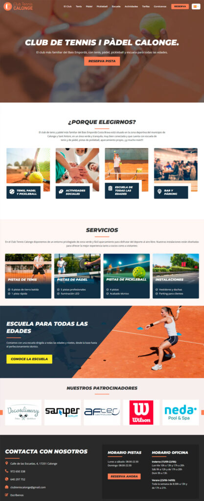 Club Tennis Calonge